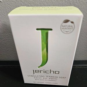 2 JERICHO COSMETICS DEAD SEA STIMULATING SEAWEED SOAP-4.4 oz / 125 gr-NEW-SEALED